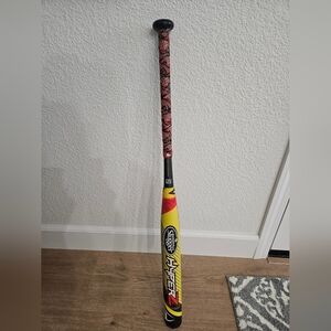 Louisville Slugger Yellow Hyper Slowpitch Senior Softball Bat, 34in x 26oz